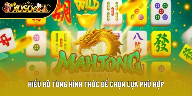 Hiểu rõ từng hình thức để chọn lựa phù hợp